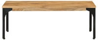vidaXL Couchtisch 100x55x35 cm Massivholz Mango
