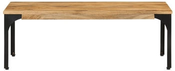 vidaXL Couchtisch 100x55x35 cm Massivholz Mango