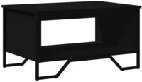 vidaXL Couchtisch Schwarz 75x51x40 cm Holzwerkstoff
