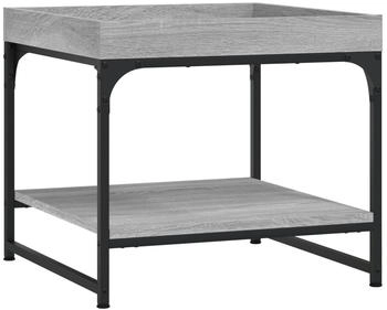 vidaXL Couchtisch Grau Sonoma 49,5x49,5x45 cm Holzwerkstoff