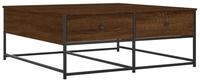 vidaXL Couchtisch Braun Eichen-Optik 100x99x40 cm Holzwerkstoff