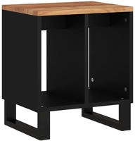 vidaXL Beistelltisch 40x31x46 cm Massivholz Akazie & Holzwerkstoff