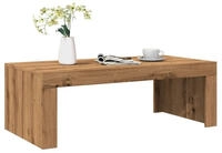 vidaXL Couchtisch Artisan-Eiche 102x50x35 cm Holzwerkstoff