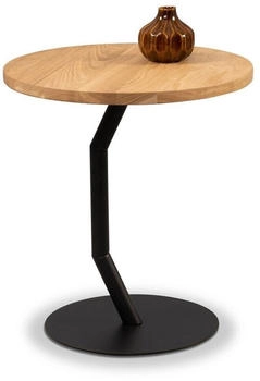 M2 Kollektion Beistelltisch Metall Wildeiche 45x50x45 cm