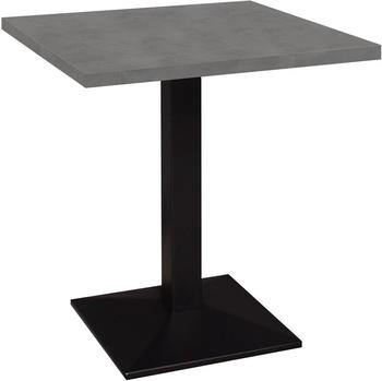 58 auf'm Kessel Bistrotisch Ekzuperiia 70x70x75 schwarz matt/graphit