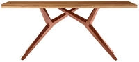 SIT Esstisch mit rustikaler Oberfl&auml;che