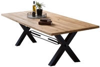 SIT Esstisch X-Gestell im industriellen Antiklook
