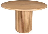 SIT Esstisch "Ribbed Side Table High" mit S&auml;ulenfu&szlig; im extravaganten Ribbed-Look
