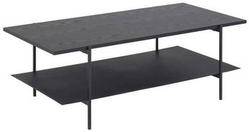 Actona Lomoco Couchtisch Schwarz Metall rechteckig 60x40x115 cm