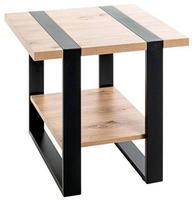 Beistelltisch , holzfarben , Ma&szlig;e (cm): B: 45 H: 45