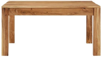 vidaXL Couchtisch 80x80x40 cm Massivholz Akazie