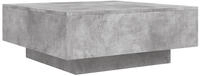 vidaXL Couchtisch Betongrau 80x80x31 cm Holzwerkstoff