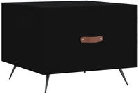 vidaXL Couchtisch Schwarz 50x50x40 cm Holzwerkstoff
