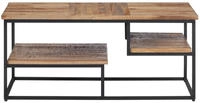 vidaXL Couchtisch 90x50x39 cm Recyceltes Massivholz Teak