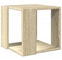 vidaXL Couchtisch Sonoma-Eiche 32x32x30 cm Holzwerkstoff