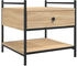 vidaXL Couchtisch Sonoma-Eiche 50x50x50 cm Holzwerkstoff