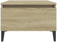 vidaXL Beistelltisch Sonoma-Eiche 50x46x35 cm Holzwerkstoff