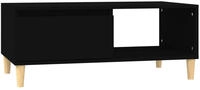 vidaXL Couchtisch Schwarz 90x50x36,5 cm Holzwerkstoff