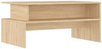 Vidaxl Coffee Table Sonoma Oak 90x55x42,5 Cm Engineered Wood