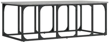 vidaXL Couchtisch Grau Sonoma 100x50x35,5 cm Holzwerkstoff