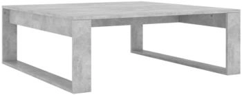 vidaXL Couchtisch Betongrau 100x100x35 cm Holzwerkstoff Modell 1