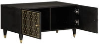 vidaXL Couchtisch 80x50x40 cm Massivholz Mango