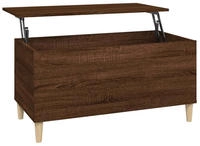 Couchtisch Braun Eichen-optik 90x44,5x45 Cm Holzwerkstoff Vidaxl