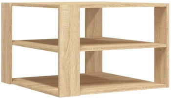 vidaXL Couchtisch Sonoma-Eiche 59,5x59,5x40 cm Holzwerkstoff