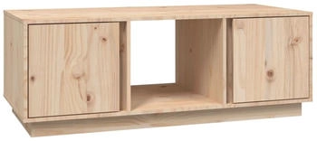 vidaXL Couchtisch 110x50x40 cm Massivholz Kiefer