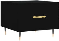 vidaXL Couchtisch Schwarz 50x50x40 cm Holzwerkstoff