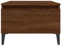 vidaXL Beistelltisch Braun Eichen-Optik 50x46x35 cm Holzwerkstoff