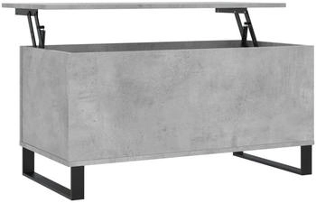 vidaXL Couchtisch Betongrau 90x44,5x45 cm Holzwerkstoff Modell 5