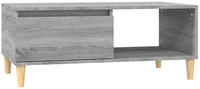 vidaXL Couchtisch Grau Sonoma 90x50x36,5 cm Holzwerkstoff