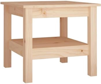 vidaXL Couchtisch 45x45x40 cm Massivholz Kiefer