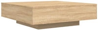 vidaXL Couchtisch Sonoma-Eiche 100x100x31 cm Holzwerkstoff