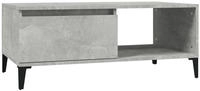 vidaXL Couchtisch Betongrau 90x50x36,5 cm Holzwerkstoff