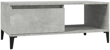 vidaXL Couchtisch Betongrau 90x50x36,5 cm Holzwerkstoff Modell 8