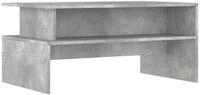 vidaXL Couchtisch Betongrau 90x55x42,5 cm Holzwerkstoff