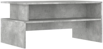 vidaXL Couchtisch Betongrau 90x55x42,5 cm Holzwerkstoff