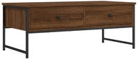 vidaXL Couchtisch Braun Eichen-Optik 101x49x39,5 cm Holzwerkstoff