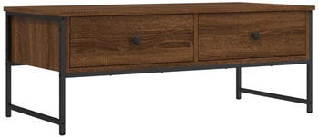 vidaXL Couchtisch Braun Eichen-Optik 101x49x39,5 cm Holzwerkstoff