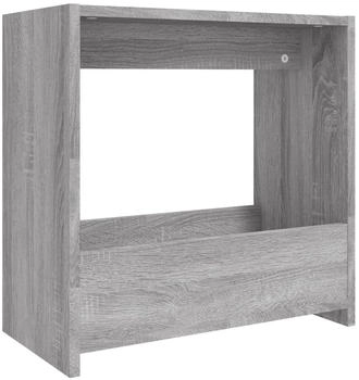 vidaXL Beistelltisch Grau Sonoma 50x26x50 cm Holzwerkstoff