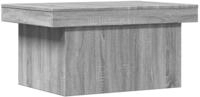 vidaXL Couchtisch Grau Sonoma 80x55x40 cm Holzwerkstoff