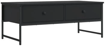 vidaXL Couchtisch Schwarz 101x49x39,5 cm Holzwerkstoff