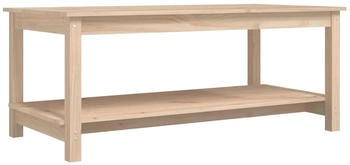 vidaXL Couchtisch 110x55x45 cm Massivholz Kiefer Modell 1