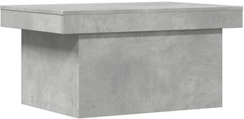 vidaXL Couchtisch Betongrau 80x55x40 cm Holzwerkstoff