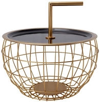 Kayoom Beistelltisch "Art Deco 500, Abstelltisch aus Metall,funktional und...