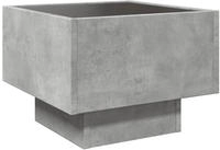 vidaXL Beistelltisch mit LED Betongrau 40x40x30 cm Holzwerkstoff