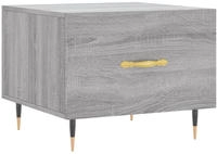 vidaXL Couchtisch Grau Sonoma 50x50x40 cm Holzwerkstoff