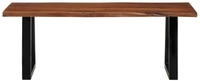 vidaXL Couchtisch Honigbraun 110x55x40 cm Massivholz Akazie